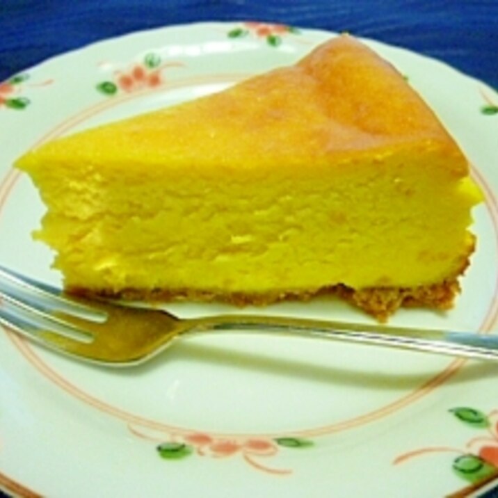 簡単☆かぼちゃのチーズケーキ